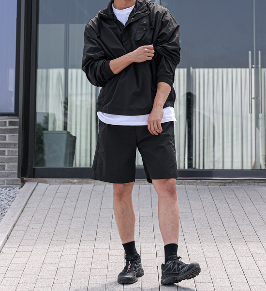 (L-4XL)<br>람퍼 nylon Banding Shorts