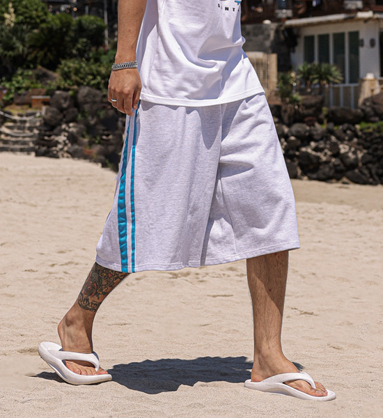차포 Bermuda banding pants