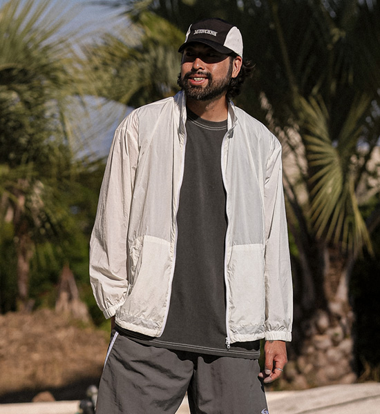 (L-5XL)<BR>번사이드 Windbreak Jumper