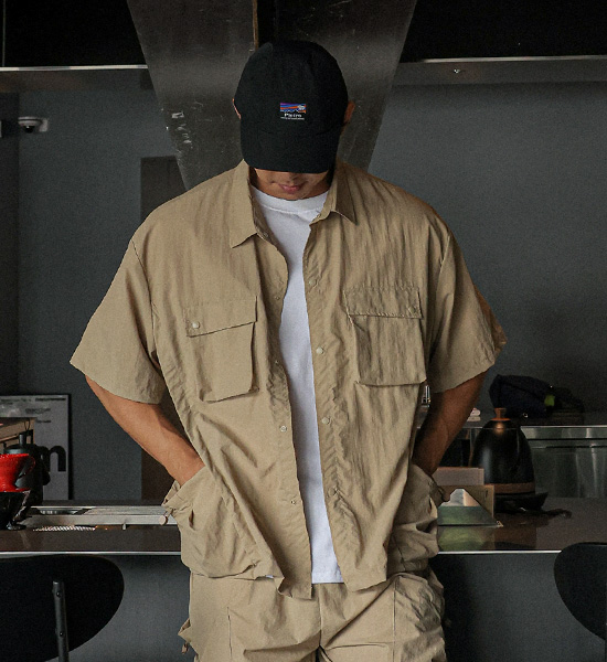 (L-5XL)<BR>타시야 nylon Shirt&Jacket