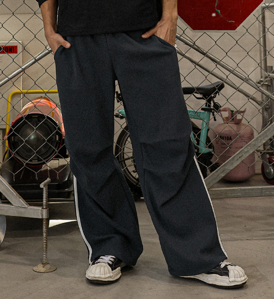 (XL-6XL)<BR>브리푸디 wide fit banding pants