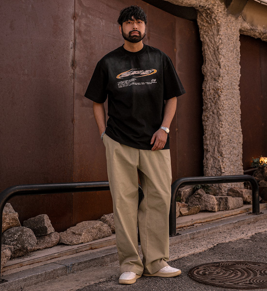 (M-4XL)<BR>아타라나 Semi-wide fit banding pants
