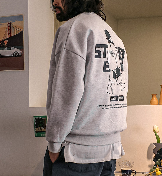 (XL-6XL)<BR>스트릿보이 man-to-man T