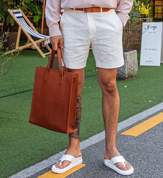 (2XL-5XL)<BR>바움 Back banding Shorts