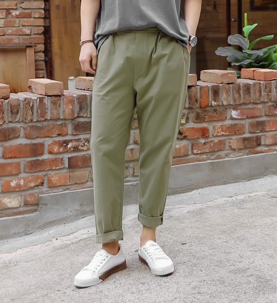 (L-6XL)<BR>우아해 banding pants<br><font color="#098a09"><B>*Select length (Basic,Long+10cm)</B></font>