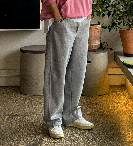 토나리코 Semi-wide fit banding pants