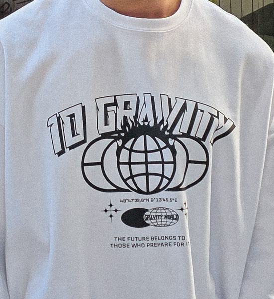 마빈크리 a long-sleeved t-shirt
