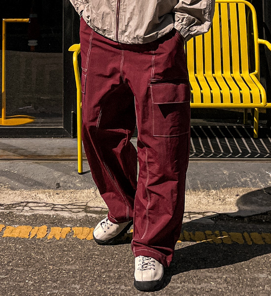 (XL-6XL)<BR>카소타 Semi-wide fit cargo-banding pants
