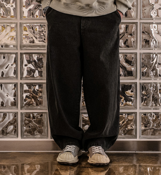 드미르 wide fit denim pants