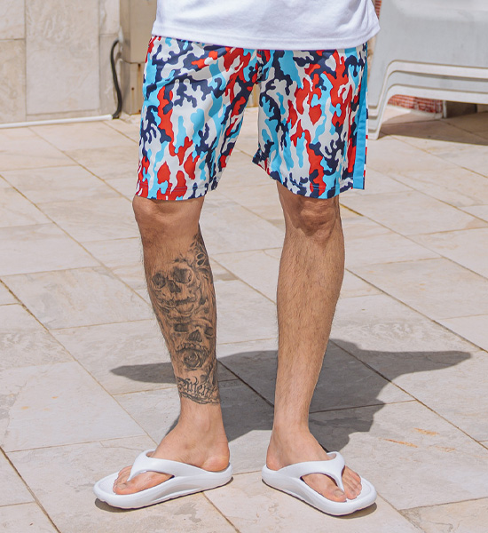 (M~4XL)<BR>여름좋아 카모 Wake pants