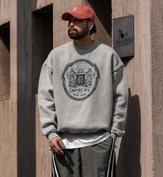 (XL-6XL)<BR>머티카오 pigment man-to-man T T015
