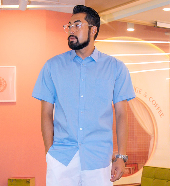 (M~5XL)<br>오덤 short-sleeved shirt