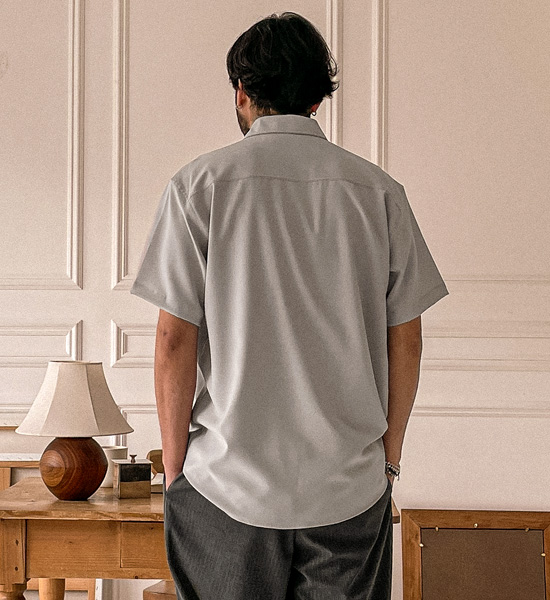 (L-5XL)<br>캐플란 Cooling spandex short-sleeved shirt