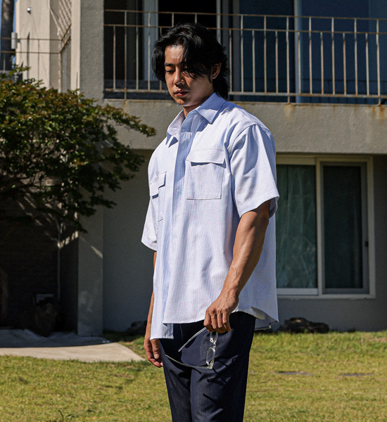 (XL-6XL)<BR>켄싱턴 short-sleeved shirt