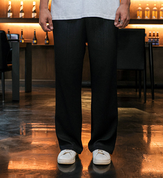 (M-3XL)<br>소마라디 Semi-wide fit banding pants H0029