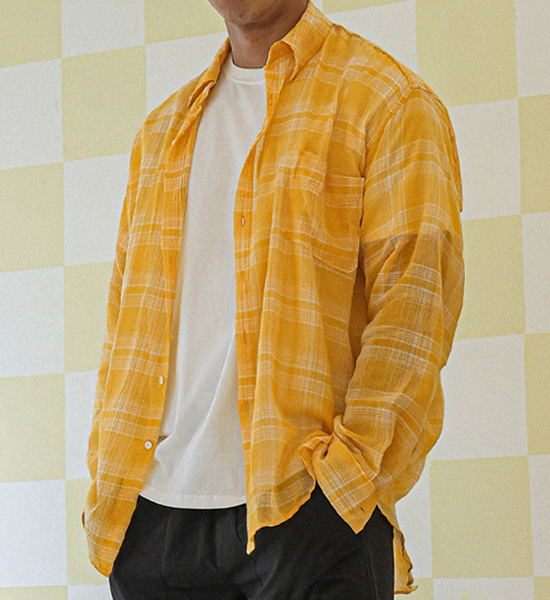 싱그퍼 checkered shirt