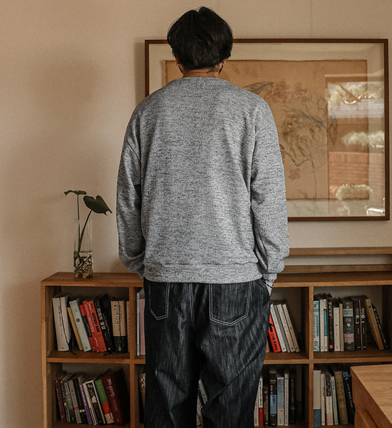 (XL-4XL)<BR>노르코마 ribbed knitwear Cardigan