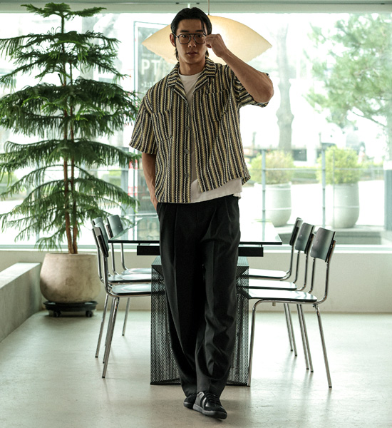 쿠스키아 short-sleeved knit cardigan