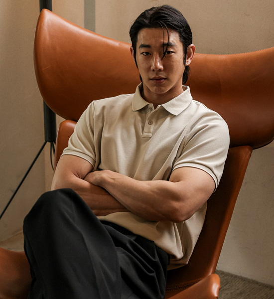 (L-5XL)<br>덴트러머 short-sleeved collar T-shirt