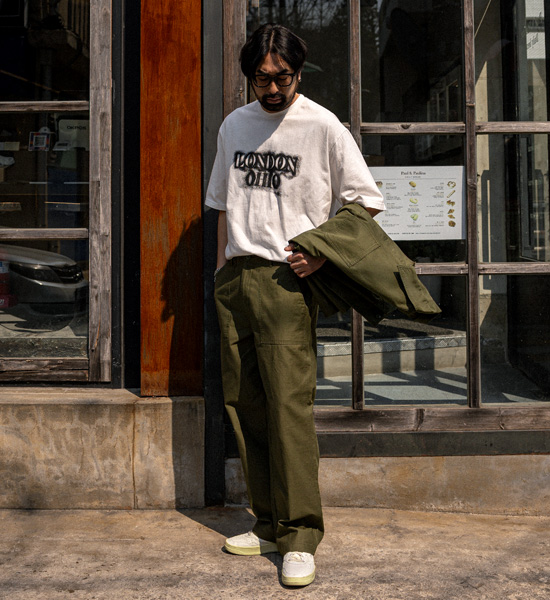 (L-5XL)<br>러비언 Semi-wide fit puttig pants
