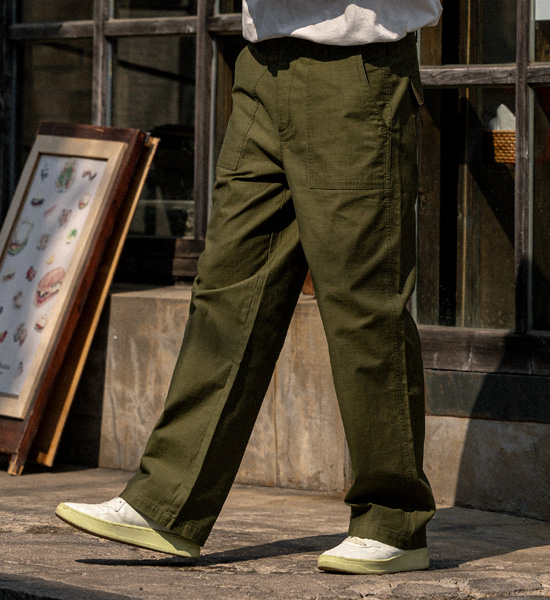 (L-5XL)<br>러비언 Semi-wide fit puttig pants