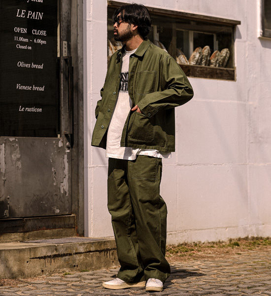 (L-5XL)<br>이노비아 Jacket+러비언 Semi-wide fit puttig pants