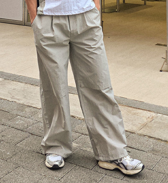 콘소론 Semi-wide fit banding pants