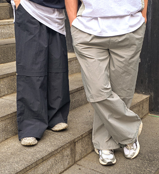 콘소론 Semi-wide fit banding pants