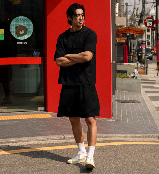 (XL-6XL)<br>크라스카 Banding Shorts P005