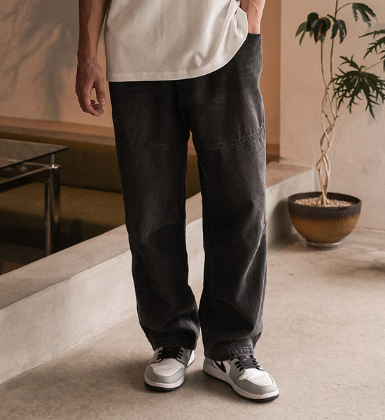 (XL-6XL)<BR>파코야 standard fit denim banding pants RA-1081