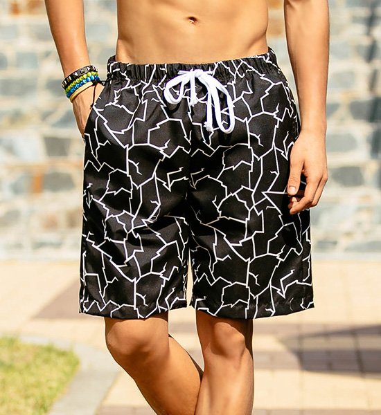 (M-2XL)<BR>기하학 Patterns Swimsuit