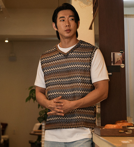 카야오 Knit Vest