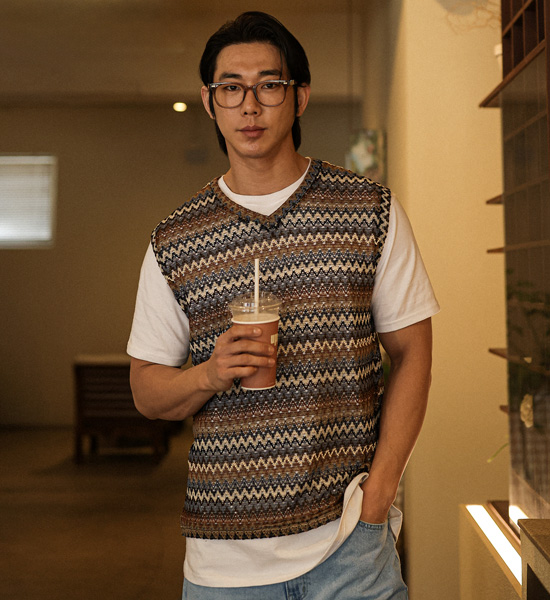 카야오 Knit Vest