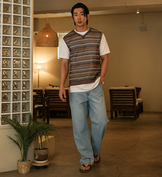 (S-3XL)<BR>라로사 standard fit denim pants #11