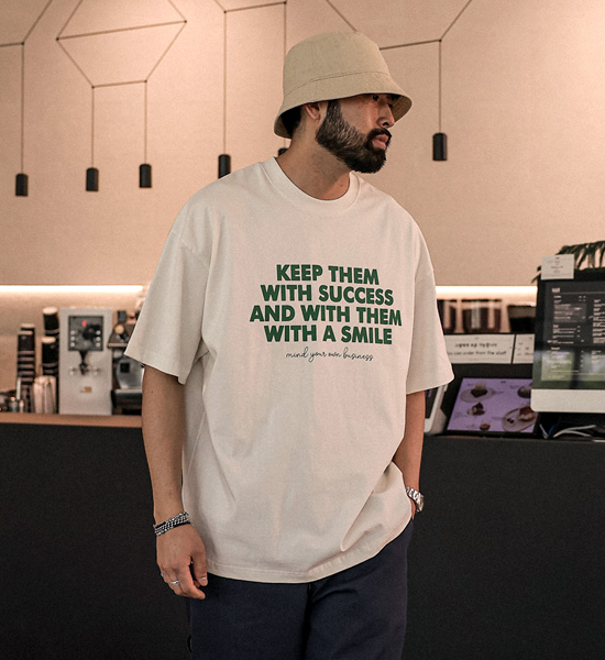 (XL-4XL)<br>크로퍼즈 Short T shirts