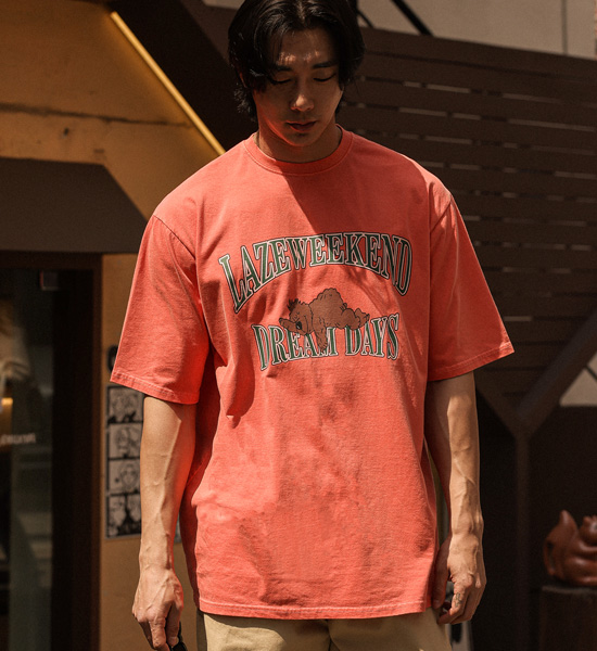 마로우코 pigment Short T shirts
