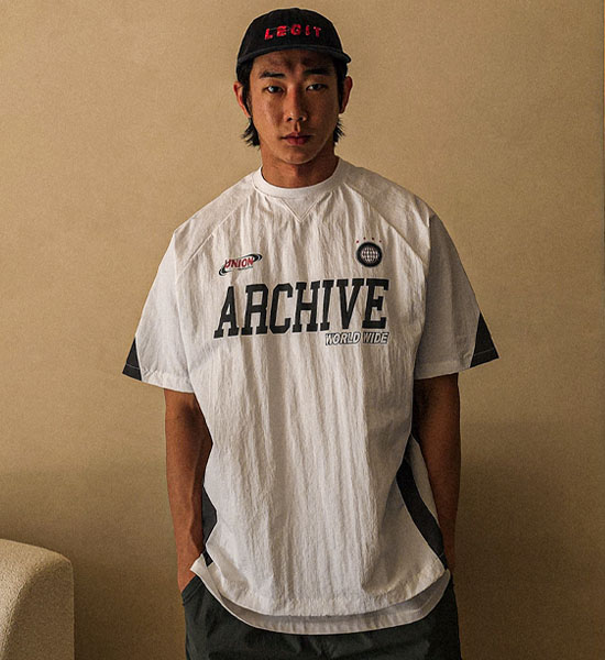어브리아 nylon Short T shirts