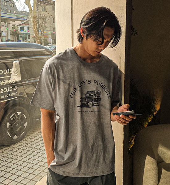 (XL-6XL)<br>자토리노 pigment Short T shirts 662