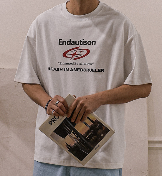 (XL-6XL)<BR>인딩콤 Short T shirts 3217