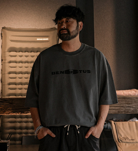 (XL-6XL)<br>벤투스 pigment Short T shirts 3266