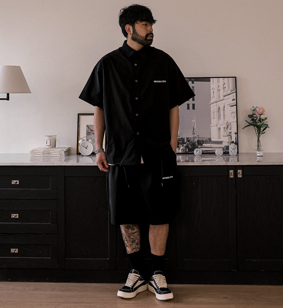 (XL-6XL)<br>리오버드 short-sleeved shirt 3212+마로카 Banding Shorts 2155