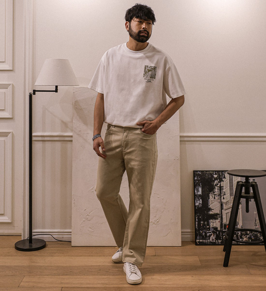 (XL-6XL)<BR>폴리팝 Short T shirts 3358