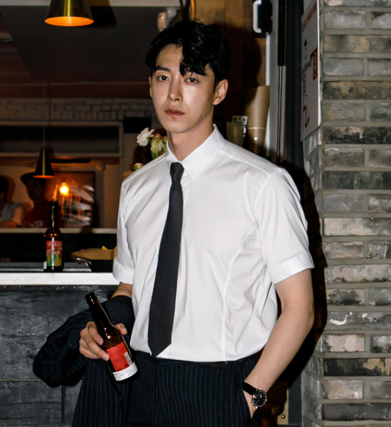 (M~5XL)<br>완벽한날에 short-sleeved shirt <br><font color="#098a09"><B>Select length (Basic,Long+6cm)</B></font>