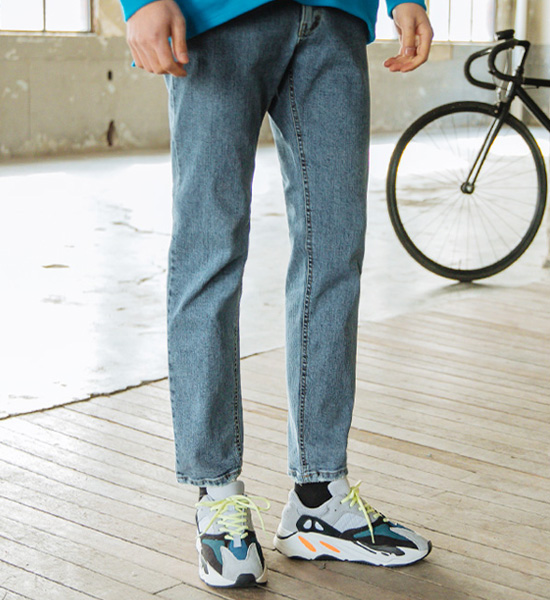 (S-5XL)<BR>알리타 Banding denim pants1772<br><font color=