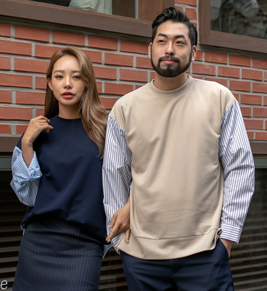 (L~5XL)<br>로제리 T-shirt
