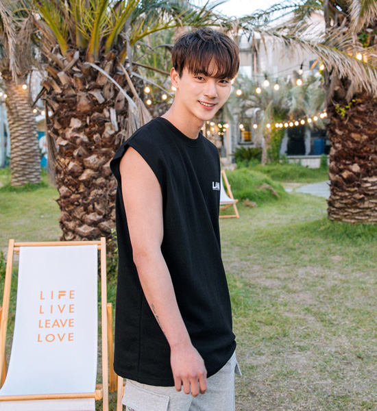 (L~5XL)<br>블로잉 LANA Sleeveless shirts