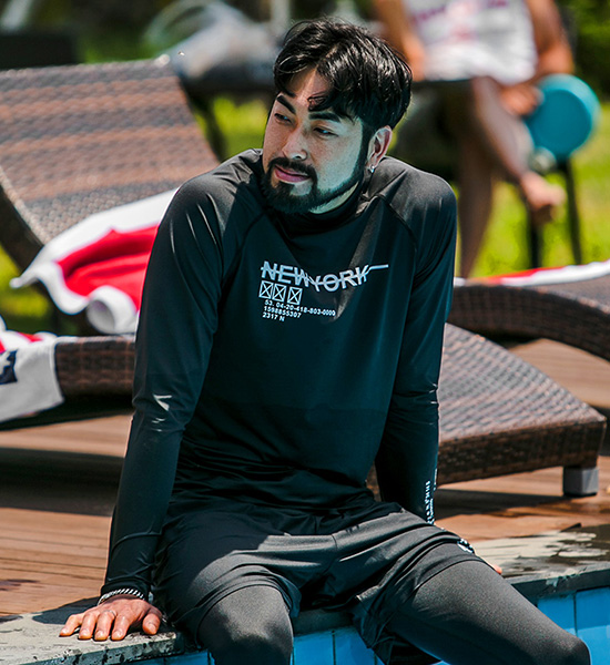 (L-4XL)<br>세이셀 nagrang rashguard