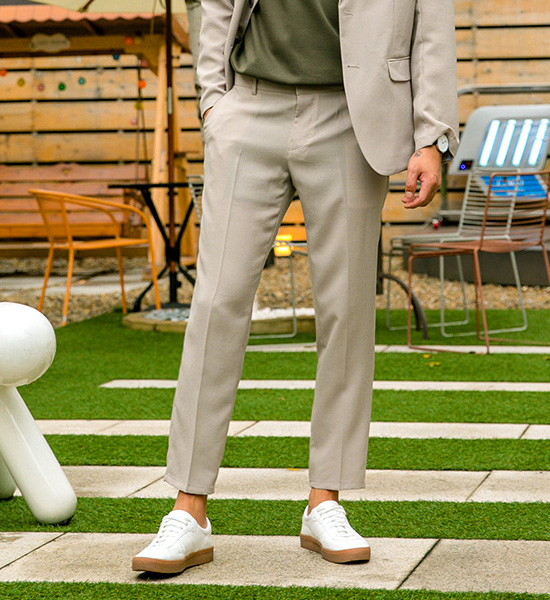 (S~5XL)<BR>시커트 Slacks