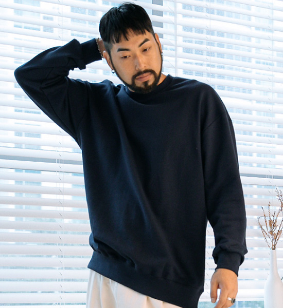(L~5XL)<br>덤블오버 man-to-man T