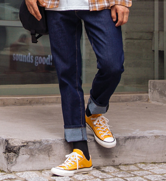 (30-46)<BR>페어링 non-wash denim pants